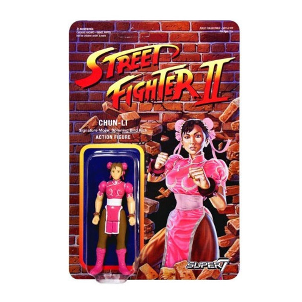 Street Fighter II Chun-Li Championship Edition ReAction Figure