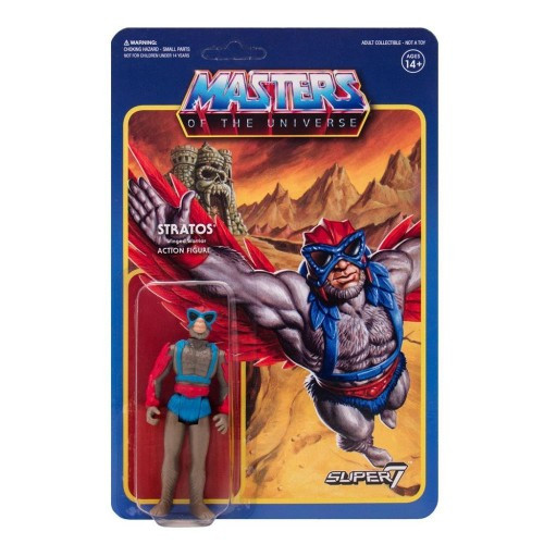 Master Of The Universe Stratos ReAction Figure
