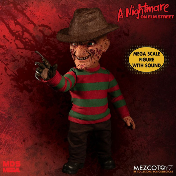 [PRE-ORDER] Mezco Toyz A Nightmare on Elm Street Freddy Krueger Talking Mega-Scale Doll