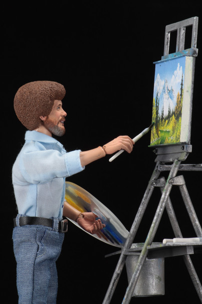 Bob Ross 8-Inch Scale Clothed Action Figure