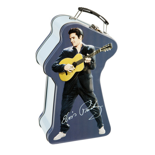 Elvis Presley Embossed Tin Tote