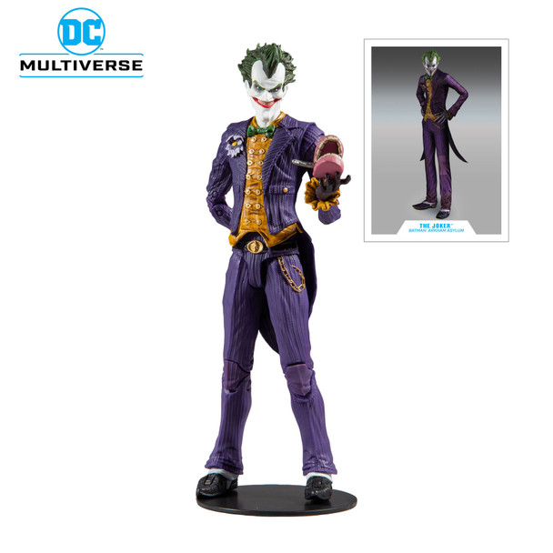 DC Gaming Wave 1 Arkham Asylum Joker 7-Inch Action Figure