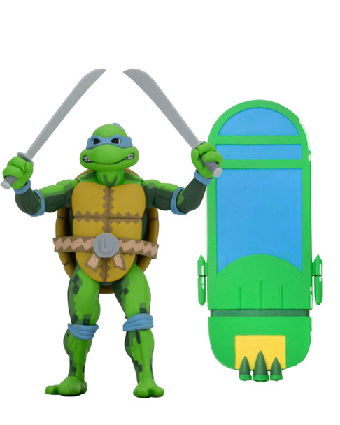 Teenage Mutant Ninja Turtles Turtles in Time Leonardo Series 1 Action Figure