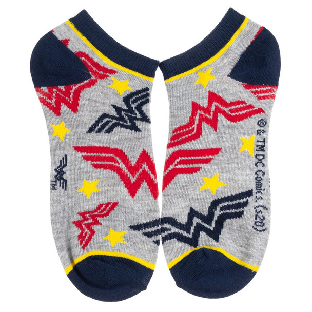 Wonder Woman 5 Pair Ankle Socks Pack