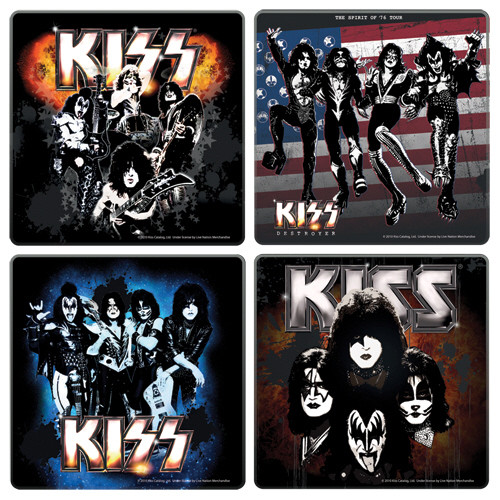 KISS Coaster 4-Pack