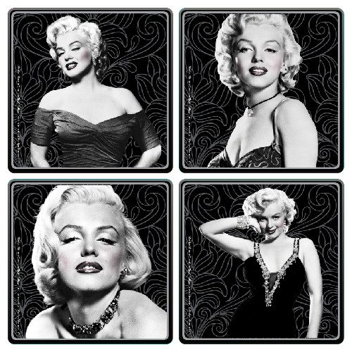 Marilyn Monroe Coaster 4-Pack