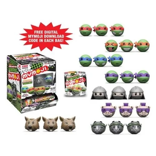 Teenage Mutant Ninja Turtles Mymoji Mini-Figure Random 4-Pack