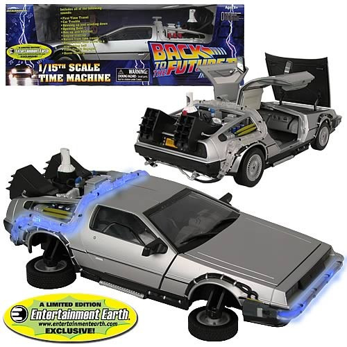 Back to the Future II DeLorean Vehicle - EE Exclusive - Not Mint