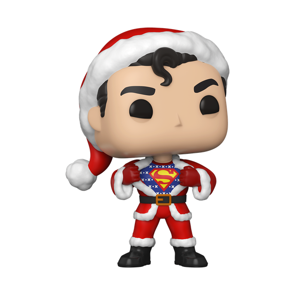 Funko Superman In Holiday Sweater Pop! Vinyl Figure