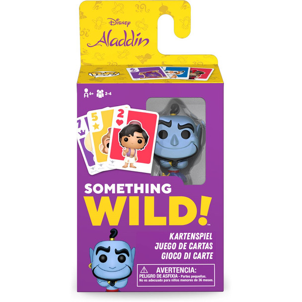 Funko Aladdin Something Wild Pop! Card Game - Deutsch / Espanol / Italiano Edition
