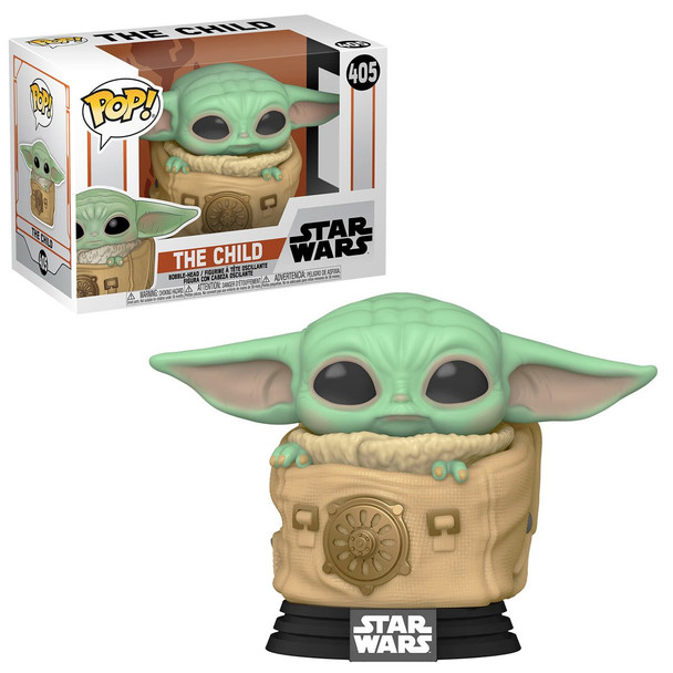 Funko Star Wars: The Mandalorian Child with Bag Pop! Vinyl Figure