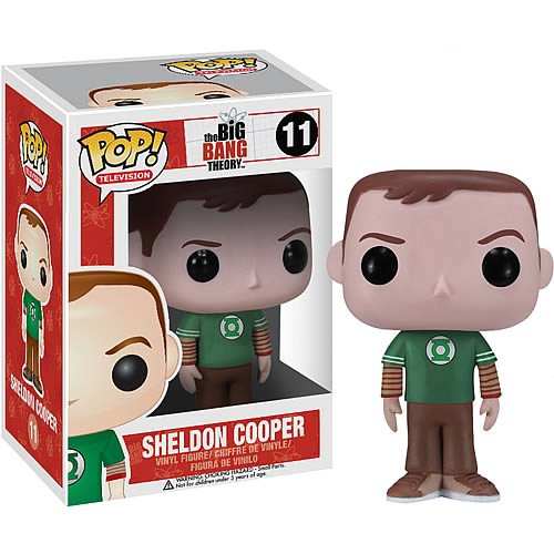 Big Bang Theory Sheldon Green Lantern Pop! Vinyl Figure