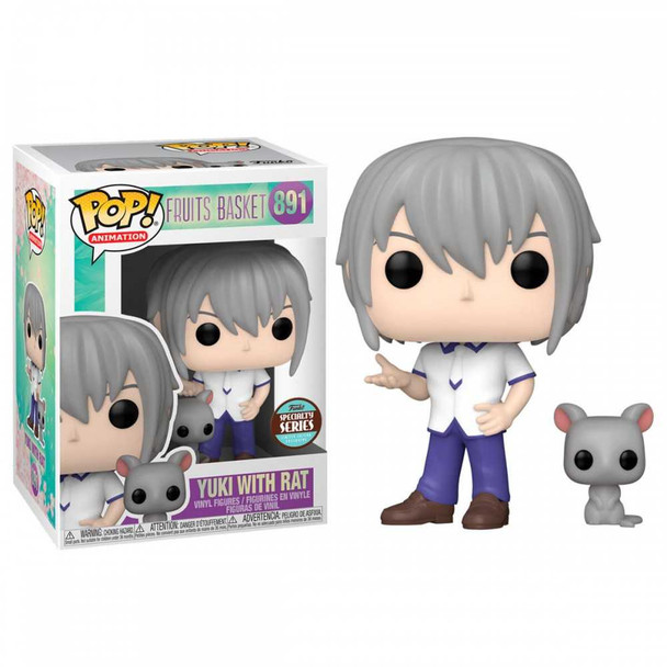 Funko Fruits Basket Yuki Sohma with Rat Exclusive Pop! Vinyl Figure