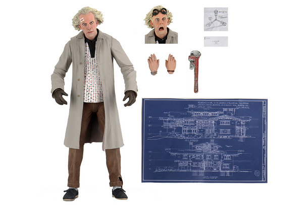 Back to the Future Doc Emmett Brown Ultimate 7-Inch Action Figure