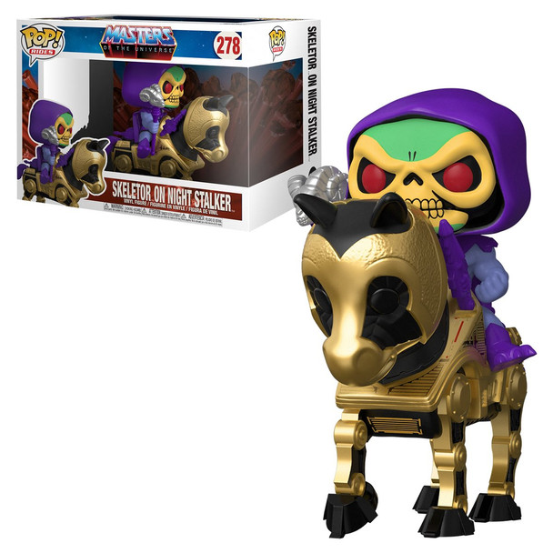 Funko Masters of the Universe Skeletor with Night Stalker Pop! Vinyl Vehicle