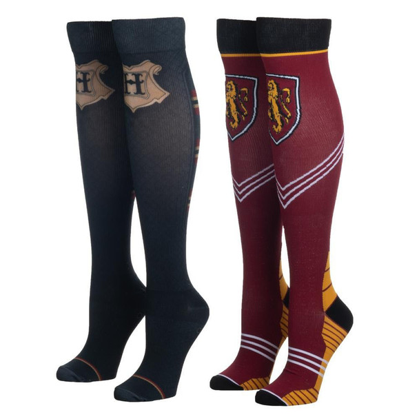 Harry Potter Compression 2 Pair Knee High Socks
