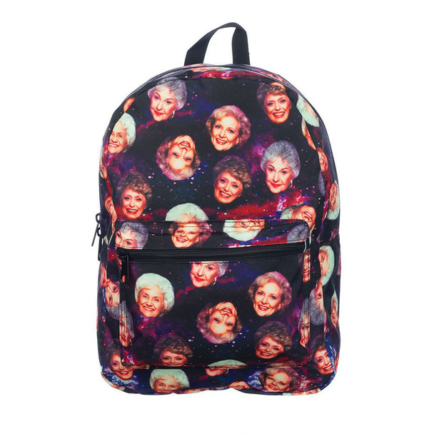 Golden Girls AOP Galaxy Laptop Backpack