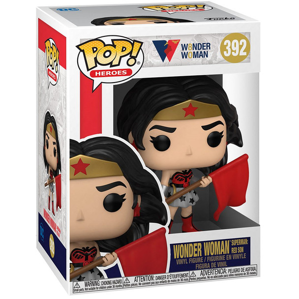 Funko Wonder Woman 80th Anniversary Superman: Red Son Pop! Vinyl Figure