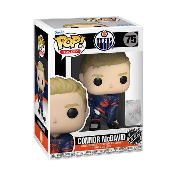 Funko NHL Oilers Connor McDavid (Third Uniform) Pop! Vinyl Figure