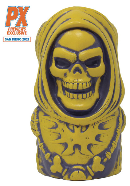 Masters of the Universe Skeletor Bone Yellow Variant Tiki Mug - SDCC 2021 Previews Exclusive
