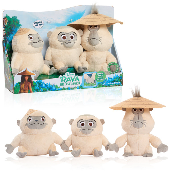 Disney Raya and the Last Dragon Chattering Ongis Plush with Sound
