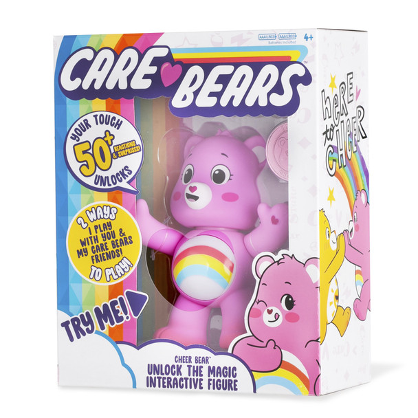 Care Bears - 5 inch Interactive Figure - Cheer Bear