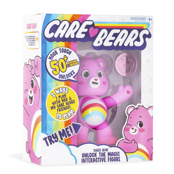 Care Bears - 5 inch Interactive Figure - Cheer Bear