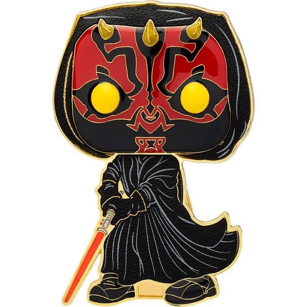 Funko Star Wars Darth Maul Large Enamel Pop! Pin