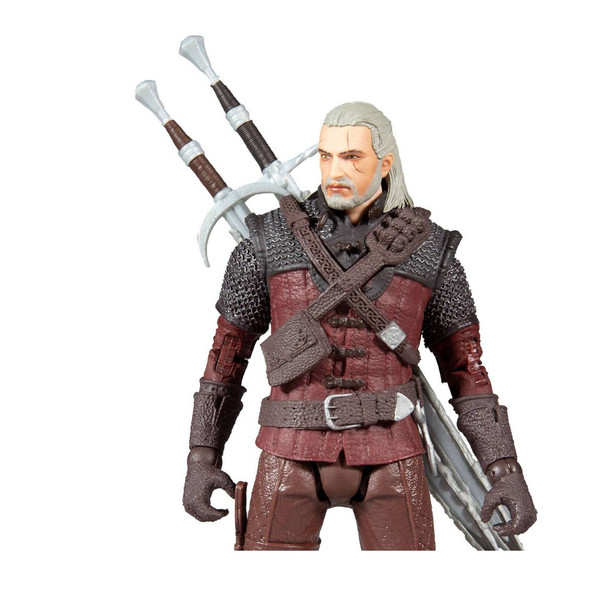 Witcher Gaming Wave 2 Geralt of Rivia Wolf Armor 7-Inch Action Figure