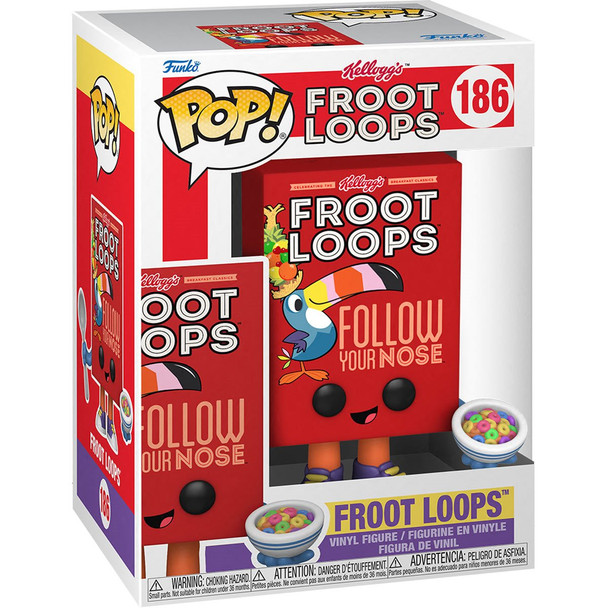 Funko Kelloggs Froot Loops Cereal Box Pop! Vinyl Figure