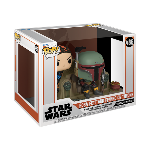 Funko Star Wars: The Mandalorian Boba Fett and Fennec Shand Pop! Moment