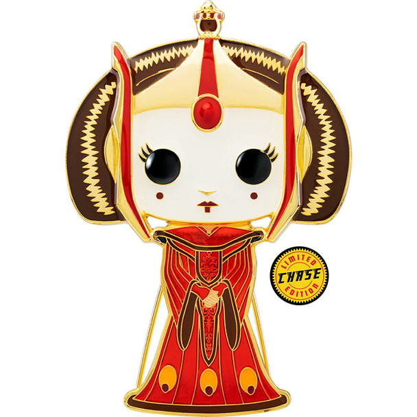 Funko Star Wars Queen Amidala Large Enamel CHASE Pop! Pin