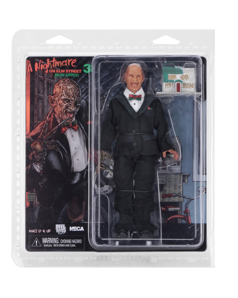 NECA Nightmare on Elm Street Tuxedo Freddy 8-Inch Cloth Action Figure