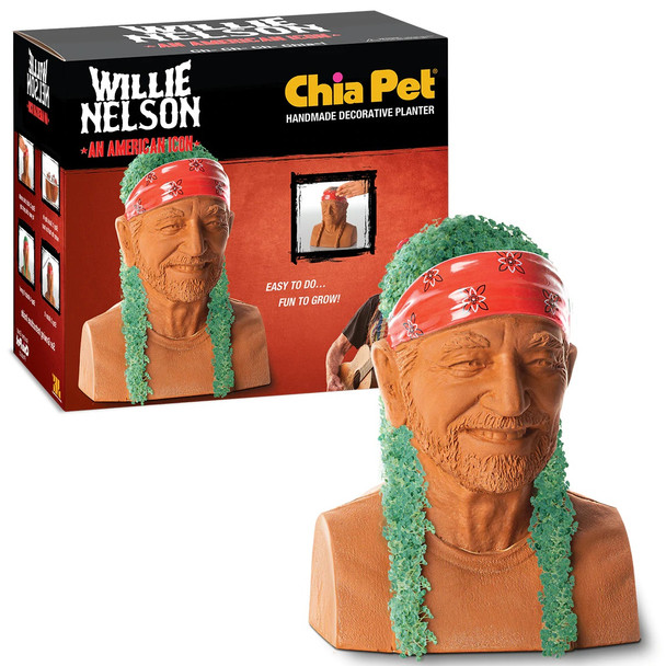 NECA Willie Nelson Chia Pet