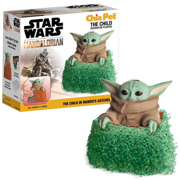 NECA Star Wars The Child in Mando's Satchel Chia Pet