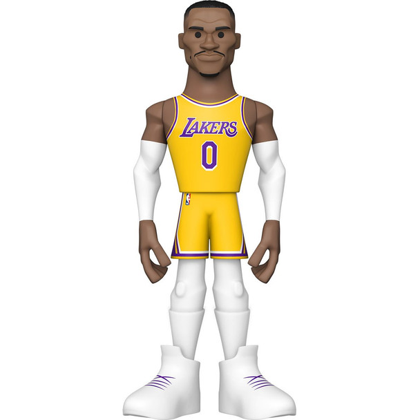 Funko NBA Lakers Russell Westbrook (City Edition 2021) 5-Inch Vinyl Gold