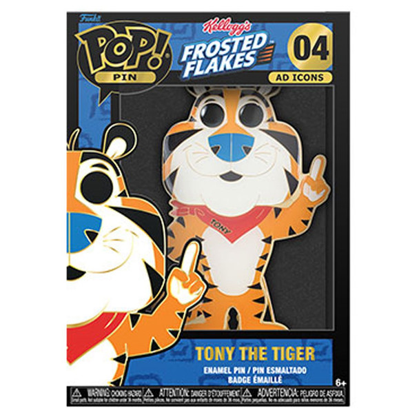 Funko Frosted Flakes Tony The Tiger Large Enamel Pop! Pin