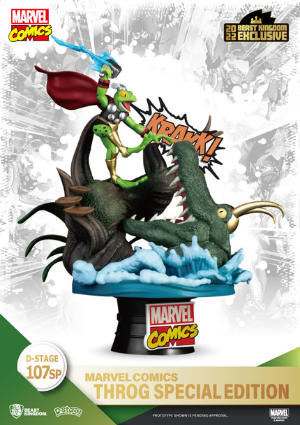 Marvel Comics Throg D-Stage DS-107SP Statue - San Diego Comic-Con 2022 Previews Exclusive