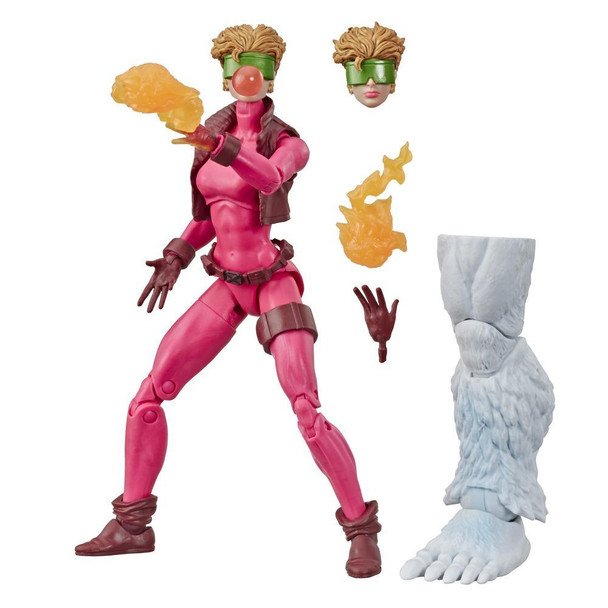 Marvel Legends Series 6-inch Collectible Action Figure Marvel’s Boom-Boom Toy (Not Mint)
