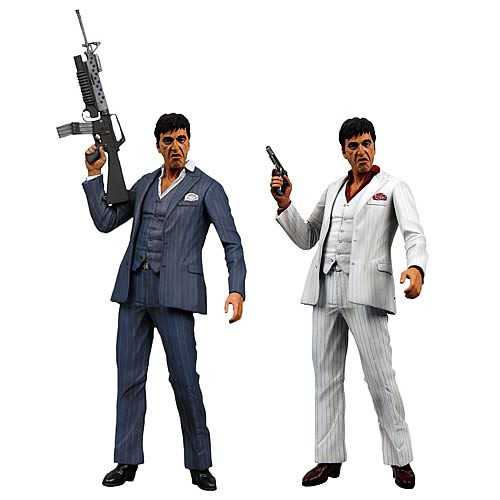 Scarface Tony Montana 7-Inch Action Figure Set
