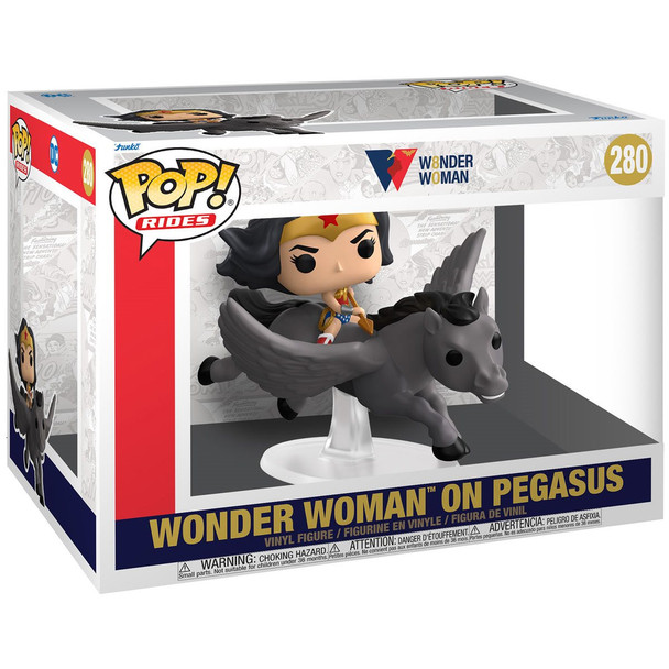 Funko Wonder Woman 80th Anniversary Wonder Woman on Pegasus Pop! Rides