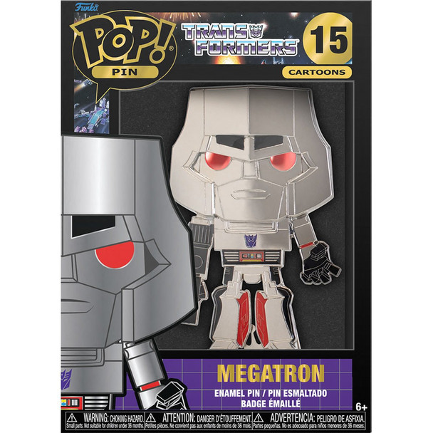 Funko Transformers Megatron Large Enamel Pop! Pin