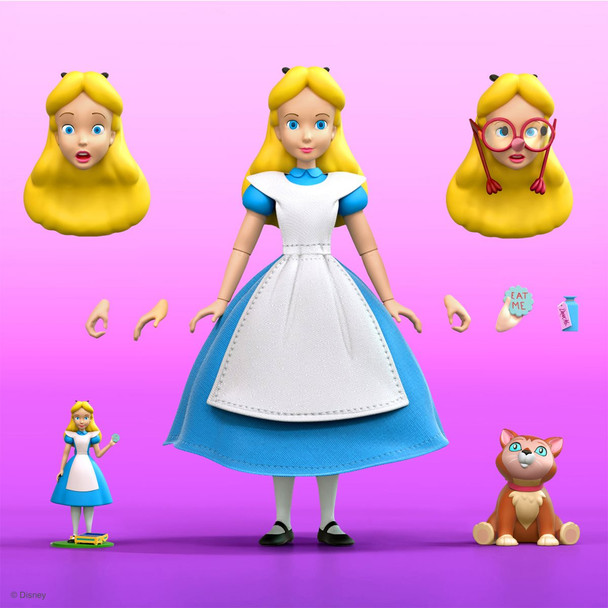 Super7 Disney Ultimates Alice in Wonderland Alice Action Figure