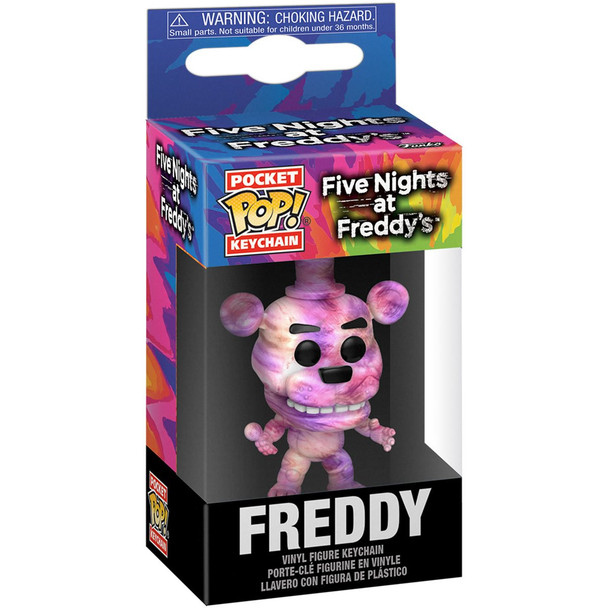 Funko Five Nights at Freddy's Tie-Dye Freddy Pocket Pop! Key Chain