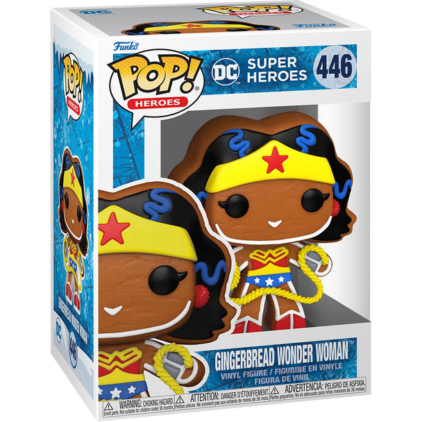Funko DC Comics Super Heroes Gingerbread Wonder Woman Pop! Vinyl Figure
