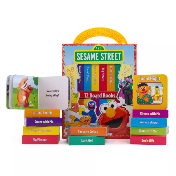 Sesame Street My First Library 12 Board Book Set