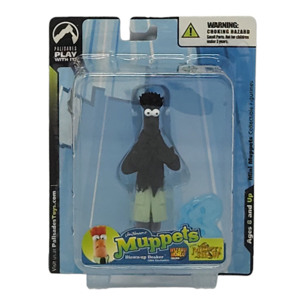 Palisades Mini Muppets Blown-Up Beaker Collectible Figurine - Explosive Muppet Show Character