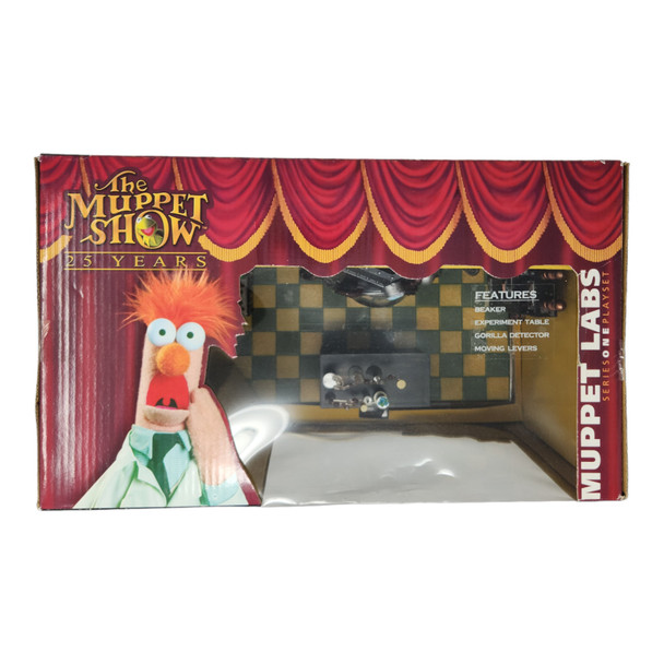 Palisades Muppets Muppet Lab Playset - Authentic Dr. Bunsen and Beaker Collectible Toy