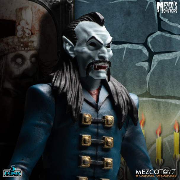 Mezco Toyz Monsters Tower of Fear 5 Points Deluxe Boxed Set