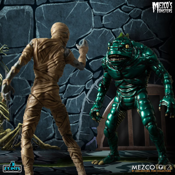 Mezco Toyz Monsters Tower of Fear 5 Points Deluxe Boxed Set